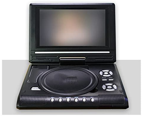 Lecteur DVD Portable 7,8 Pouces TV Lecteur DVD de Voiture pour la Maison 16: 9 Écran Large Portable HD VCD CD MP3 Lecteur DVD HD USB Cartes SD RCA Jeu de câble Portable