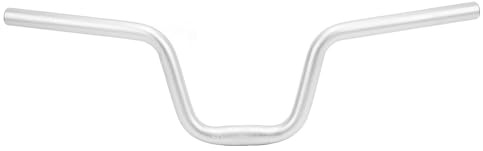 Lp Aluminiumlegering cykel svalstyre U-formad cykelhöjare styre för silver (vänster 160 mm/6,3 tum)