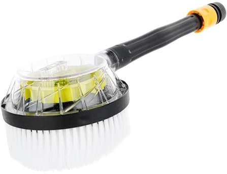 Gartenreinigungsbürste 14cm, drehbar, für 1/2-Gartenschlauch