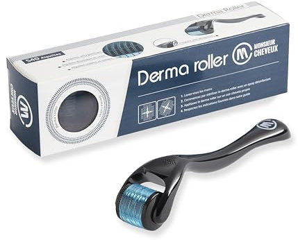 Le Derma Roller Monsieur Cheveux - Lutte contre la perte de cheveux - Acier chirurgical