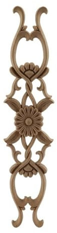 LJFMDLN Holzapplikationen, Onlays, Möbel, Holz geschnitzt, DIY-Handwerk for Bett, Tür, Schrank, Kleiderschrank, Möbel, Lange Dekoration