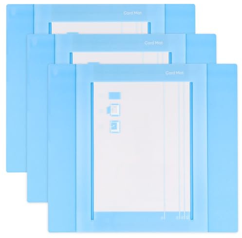 3 Stück Schneidematte für Cricut Joy Xtra (4,7 x 6,5 Zoll) | Selbstklebende Schneidematten zum Einlegen von Karten Zubehör für Cricut Joy Xtra Schneidemaschine
