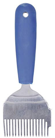 Cyrank Honig-Entdeckungsgabel, 16 Zähne, Edelstahl, Bienenstockgabel, Schaufel Mit Kunststoffgriff, Entdeckungsschaber, Imkerbedarf