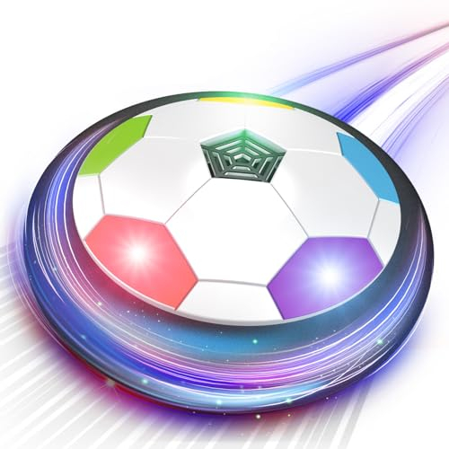 Dislocati Juguetes Niños 3 4 5 6 7 8 9-12 Años, Balon Futbol Flotante Niño Regalo Niño 3-12 Años Pelotas de Futbol Niño Sala Regalos Cumpleaños Niños Navidad Juegos Futbol Niños 3-12 Años