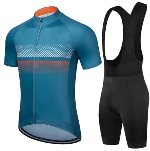 Cykeltröja set sommar män cykelkläder mountain bike kläder cykel ridning kläder kostym, 3, M