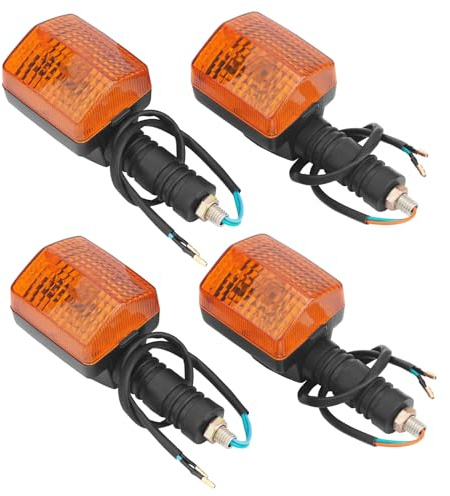 AHL 2 Paare Motorrad Blinker Zubehör für Yamaha DT200 TW200 TW200E XT250 | 5Y1-83310-70-00 1AE-83310-70-00(FZ750) Kompatibel mit Yamaha DT200 TW200 TW200E XT250 XT350 XT550 XT600 FZ750