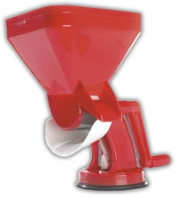 Briconess.com Passapomodoro manuale 45x50x66 cm con rullo e manovella per cucina Master