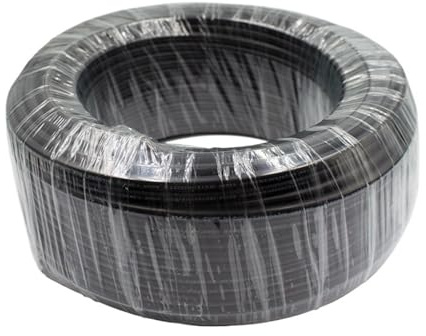 AIRUIXI Câble PV Câble Solaire 4MM2/6mm2 (12AWG/10AWG), câble Pv Rouge ou Noir, conducteur en cuivre, Gaine XLPE(5m 6m2)