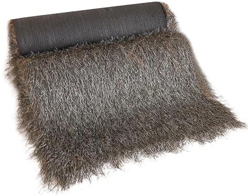 ZHJLF Artisanat De Bricolage d'art Commercial, Toit De Chaume Palapa, Chaume pour toiture Rouleau de Chaume en Palmier Toit en Paille De Bar Tiki Plage Hawaïenne(Size:1x10m,Color:Gris)