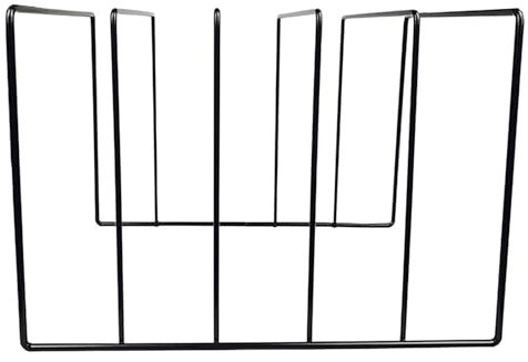 Stand De Disques En Vinyle - Black Iron Rack Pour Les Albums Et Les Livres | Porte-fichiers En Métal Moderne Pour Le Bureau Et Le Bureau | Organisateur De Livre De Pour Les Disques, Les Magazin