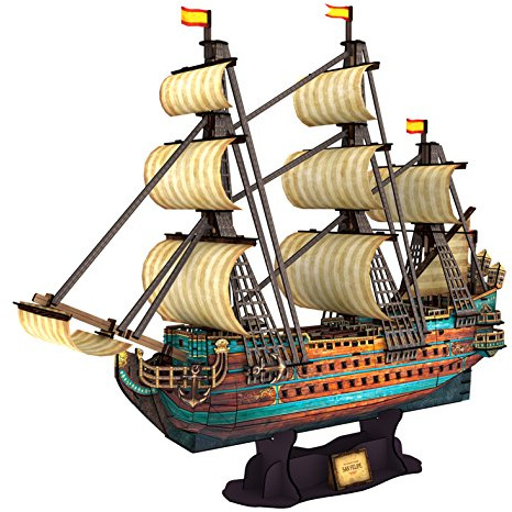 CubicFun - 3D-Puzzle, Boot San Felipe (CPA Toy Group Trading S.L. T4017)