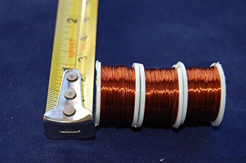 3 bobines de fil de cuivre 0.21 mm d'épaisseur mouche Binder, mouche