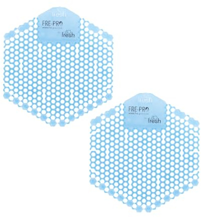 Fre-Pro WAVE 3D - Pissoir & Urinal Insert - 30 Days Fresh Effect - Cotton Blossom - Pack of 2