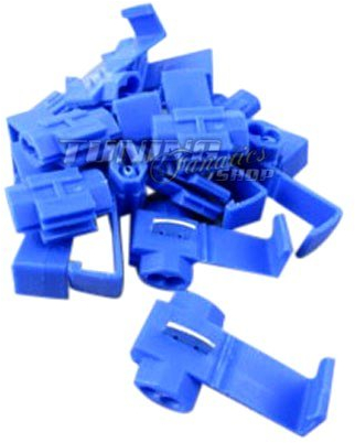 1000x Stromdiebe Abzweigverbinder Quetschverbinder 0,75 - 2,5 mm² = BLAU