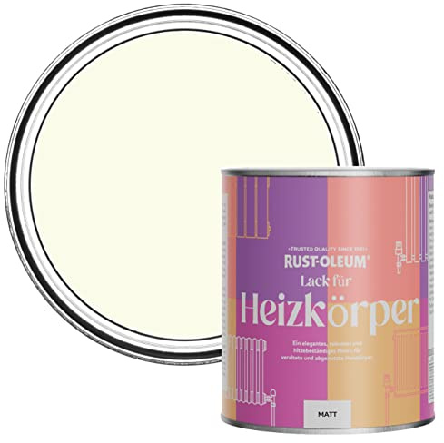 Rust-Oleum Off White Radiator Paint in Matt Finish - Shortbread 750ml