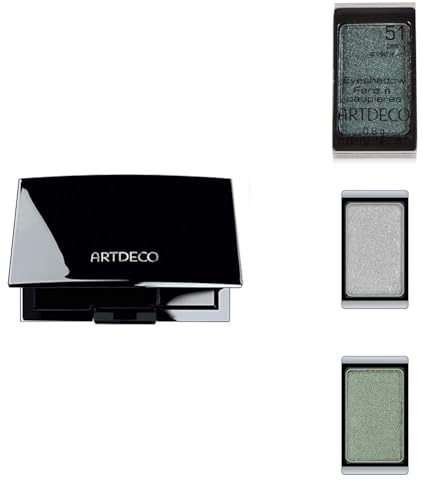 Magnetische Quattro Make-up Palette + farbintensiven langanhaltenden Lidschatten