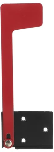 BESPORTBLE Rote Flagge 1 Satz Universal Professional Briefkastenflaggen-ersatzflaggen-set Klebrige Universelle Briefkastenfahne Bausatz -ersatz Metall Doppelseitiges Klebeband Eisen