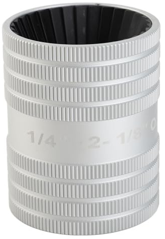 Pipe Reamer, Robust Tube Deburr Chamfer, Tube Remove Burr Tool, for Internal and External Trimming, Chamfering