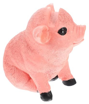GARVALON Brillenständer Mit Schweineaugenmotiv Harz Schweinchen-brillenhalter Büro Dekorativer Brillenständer Aus Harz