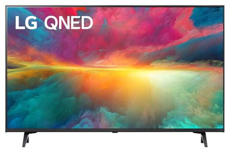 LG TV QNED 2024 | 43QNED776RB | 43'' (108 cm) | QNED | Processeur α5 AI 4K Gen6, Noir/Gris