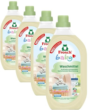Frosch Baby Waschmittel 1,5 L (Packung mit 4)