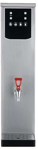 2500W 10L Fast Heating Commercial Hot Water Boiler & Dispenser with Auto-Fill, Stainless Steel & Non-Drip Tap - for Tea, Coffee & Staff Canteens