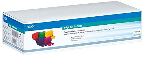 HÖGA-LASTIC Color Idealbinde 6 cmx5 m schw.cello. 1 St