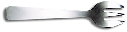Visiodirect Lot de 12 FOURCHETTES A HUITRE Unie INOX