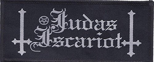 Judas Iscariot - Logo / écusson, Noir , ca. 12 x 5 cm