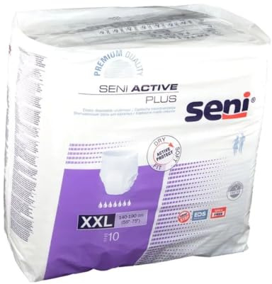 Seni Active Plus XXL Inkontinenzslip, 10 St. Slips