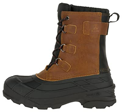 Kamik Men's ALBORGPLUS WK0078 Snow Boot, Brown BRN, 9 UK