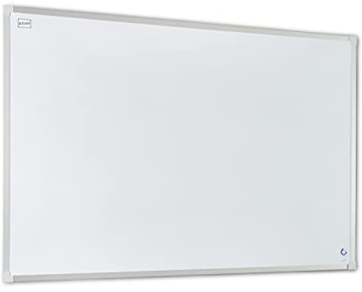 Dr.Tafel Whiteboard 120x90, Pinnwand Magnetisch, Magnetwand, Magnettafel Kinder mit Aluminiumrahmen, whiteboard magnetisch Inkl Magnete, Marker & Zubehörschale, Pinwand für Büro, Schule & Zuhause