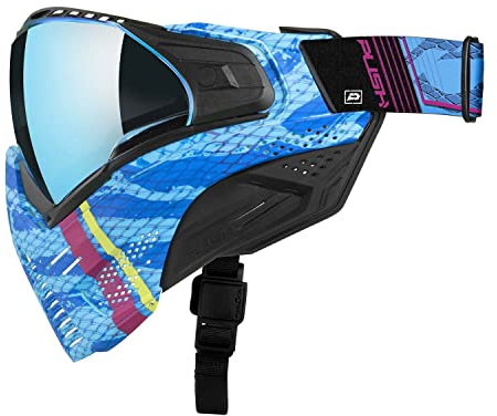 Push Unite Paintballbrille mit Etui, VPR CMYK