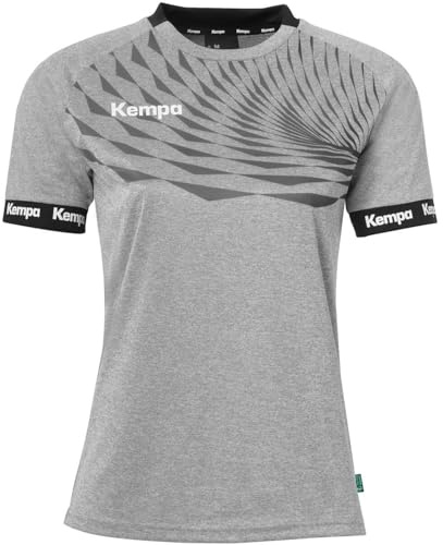 Kempa Women's Wave 26 Girls Sports Short Sleeve T Functional Shirt Handball Gym Fitness Jersey