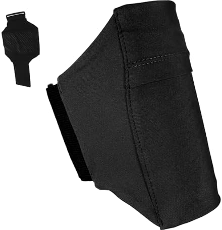 YARNOW 2 Stück-Pack Verstellbare Lauf Beintaschen Aus Elastischem Bandmaterial Mit Rutschfestem Kleber Multifunktionale Sport Handytaschen Für Damen Und Herren Outdoor Tasche Für Camping Und Reisen