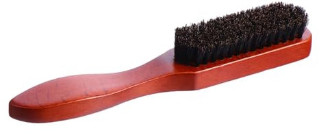 DOITOOL Bartbürste Borstenhaarbürste Bartreinigungsbürste Tragbare Borstenbürste Für Styling-bartbürste Borstenbart Mit Holzgriff Für Tägliche Bartpflege