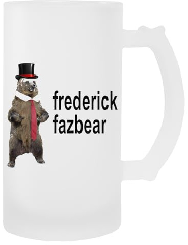 Frederick Fazbear The Fancy Bear Glas-Bierbecher Mit Henkel