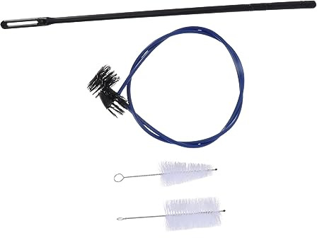 Hoement 4 Stück Reinigungsbürstenset für Trompete aus Kunststoff und Nylon Flexibel zum Reinigen von Blasinstrumenten