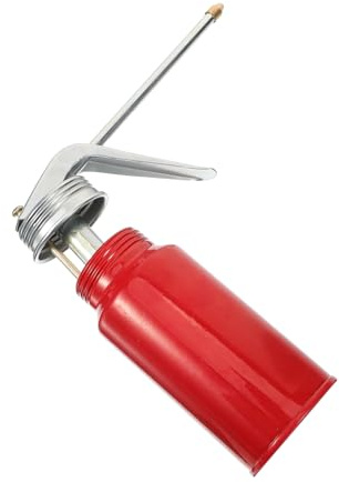 HEALEEP High Pressure Oiling Can Portable Lubrication Oil Jug for Mechanics Lightweight Stylish Design for Easy Identification High-pressure Injection Performance