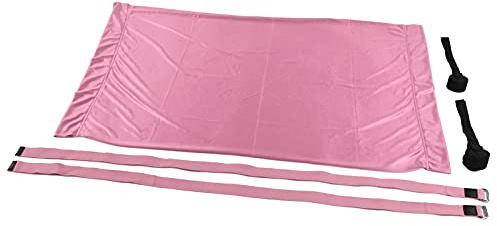 Riuulity Dehnbare Yoga-Hängematte, Leichte Handstand-Aerial-Yoga-Schaukel für Heimfitness und Entspannung, 1 Einheit (PINK)