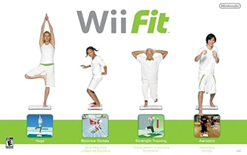 Wii Fit Spiel mit Balance Board (erneuert)
