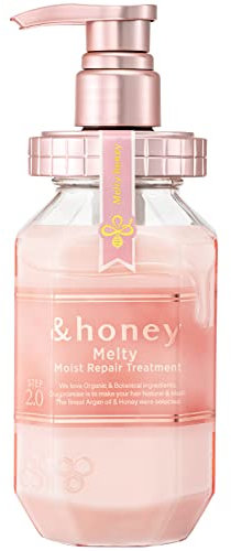 &honey Melty Moist Repair Pompe de traitement capillaire Étape 2.0 445 g Parfum miel rose