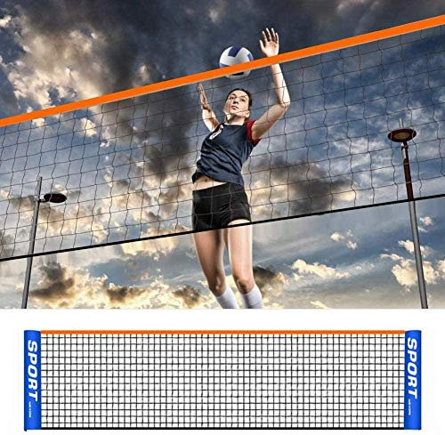 GYKLY Tennisnetz Kinderball kurzes Netz tragbares mobiles einfaches Spieltraining Tennisnetz Badmintonnetz-3,1 Meter