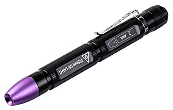 Weltool M6-UV Penlight Black Light 395nm UV LED Blacklight Ultraviolet Pen Lights for DIY Nail Art, Hotel Inspection,Fraudulent Documents and Banknotes, Pet Urine and Skin Conditions,Dye Detector