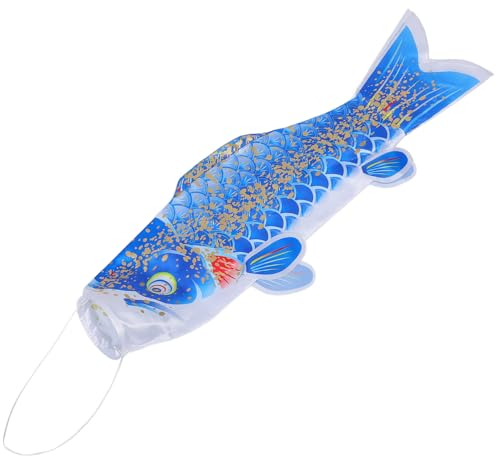 SEWOART Koinobori-hängedekor Japanische Fischflagge Sushi-anhänger Windsack Zum Aufhängen Im Freien Dekorative Gartenflags Für Draußen Hängende Terrassendekoration