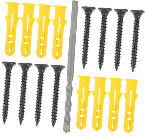 ULTECHNOVO Anclajes y Tornillos Para Hormigón y Yeso Kit De Fijación Tornillos Para Placas De Yeso Robusto