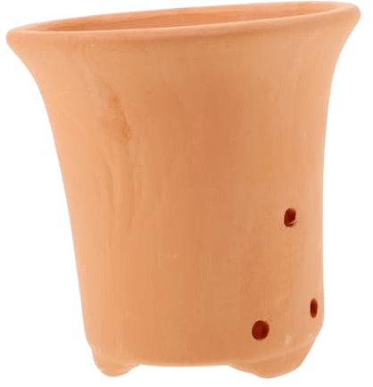 TINEASUR Maceta De Barro Hueca para Plantas Suculentas Maceta De Terracota para Cactus Decoración De Escritorio Hogar