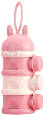 Milk Powder Box | 3 Layers Milk Powder Pot | Portable Milk Can, Non-Spill Milk Powder Container, Formula Box