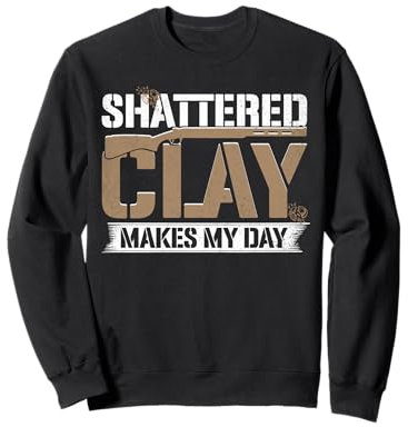 Schießweste Skeet Trap Schießen zerbrochener Ton Sweatshirt
