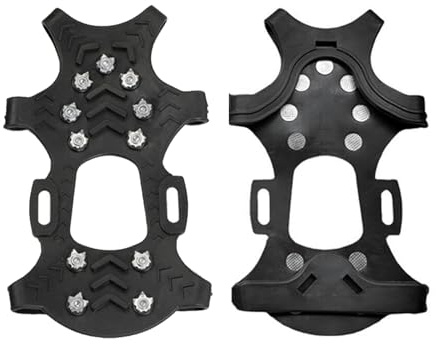 Schuhspikes Ice Schuhkrallen Eisspikes,Schuhkrallen Anti-Rutsch Schuhspikes (L)